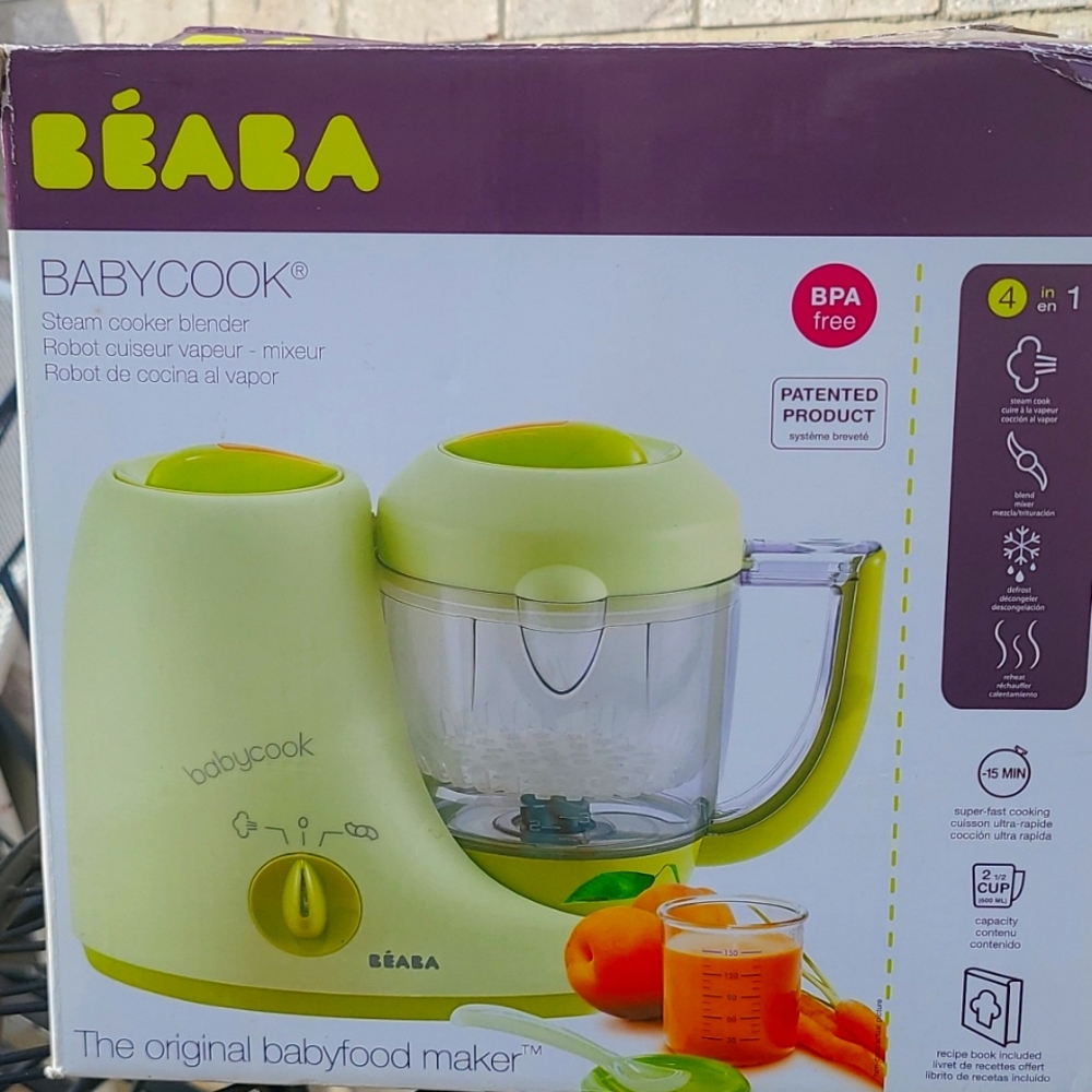 NEW Beaba Babyfood Steam Cooker Blender